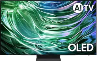 Smart TV 55″ 4K OLED Samsung 55S90DA 144Hz Wi-Fi Bluetooth com Alexa 4 HDMI 2 USB