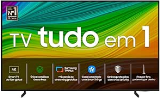 Smart Tv 55″ Qled 4k Samsung 55q60d, Tecnologia De Pontos Quânticos, Design Airslim, Gaming Hub, Ai Energy Mode, Som Em Movimento Virtual, Alexa