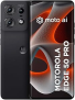Smartphone Motorola Edge 50 Pro 5G 256GB 24GB RAM Boost 50MP Ultra-Pixel AI Câmera IP68 NFC – Black Silicon Leather