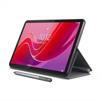 Tablet Lenovo M11 com Tela 11″ WVA 90Hz, 128GB, Wi-Fi, Android 13, 4GB de RAM e processador Octa-Core – Prata + Caneta Touch + Case Protetor