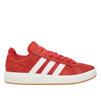 Tênis Adidas Grand Court Base Suede Feminino – Vermelho+Branco