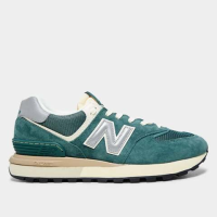 Tênis Couro New Balance NB 574 Legacy – Azul Petróleo