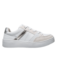 Tênis Ramarim Básico 2476203 Feminino – Branco+prata