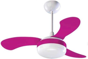 Ventisol Ventilador de Teto, Petit Premium, Rosa, 220V