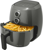 WAP Fritadeira Elétrica sem Óleo Air Fryer Cinza 4 Litros, Potência de 1500W e Revestimento Antiaderente 127V